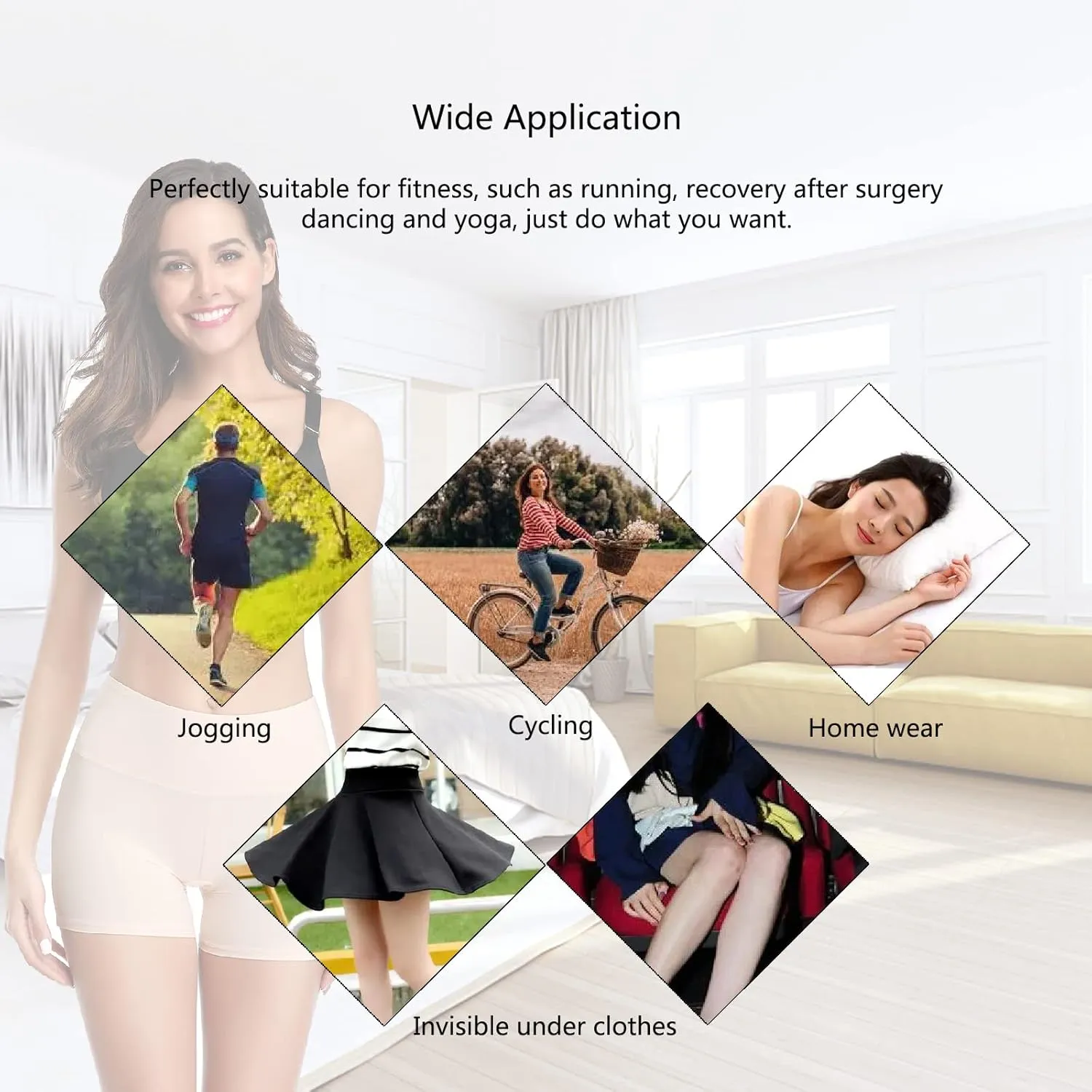 JOYSHAPER Boyshorts Panties for Women Anti Chafing Underwear Slip Shorts for Women Under Dress