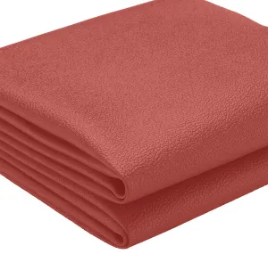 K-Musculo Vinyl Fabric, Marine Faux Leather Upholstery, for Upholstery Crafts, DIY Sewings, Sofa, Handbag, Earrings, Hair Bows Decorations (Orange Red 54'' X 108'' inch 3Yd)