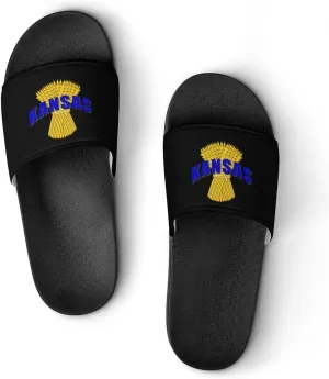 Kansas Wheat Cereal Crop Shower Sandals PVC Pillow Slippers Bath Slip On Home Shoes Non-Slip for Outdoor