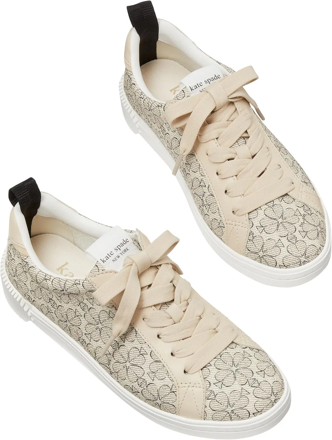 kate spade new york Women's Spade Flower Lace Up Sneaker