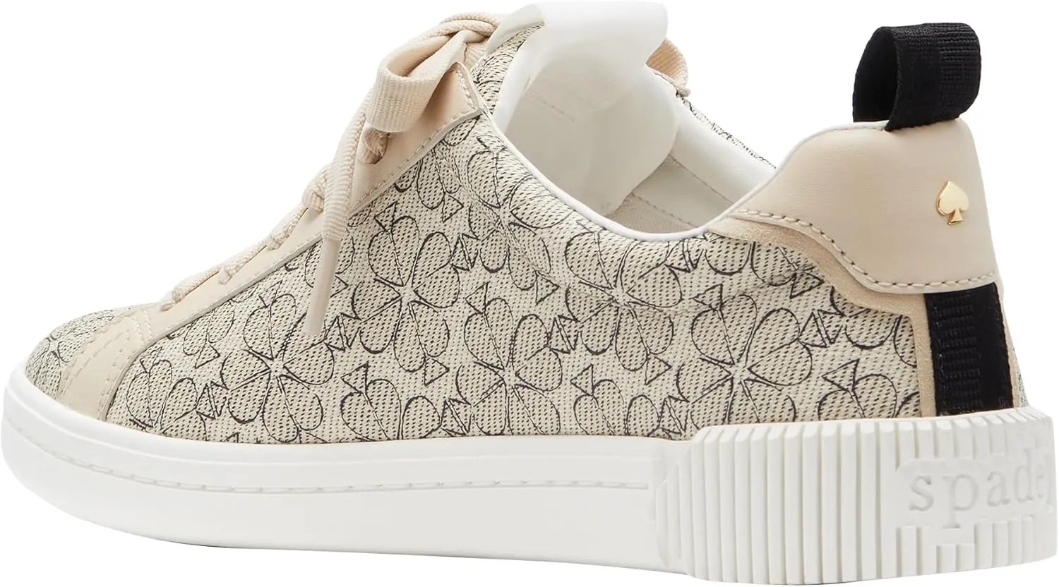kate spade new york Women's Spade Flower Lace Up Sneaker
