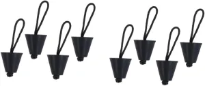 Kayak Drain Plugs of Inflatable Kayak Outdoor Marine Kayak Scupper Plug Kayak Plugs Canoe Accessories