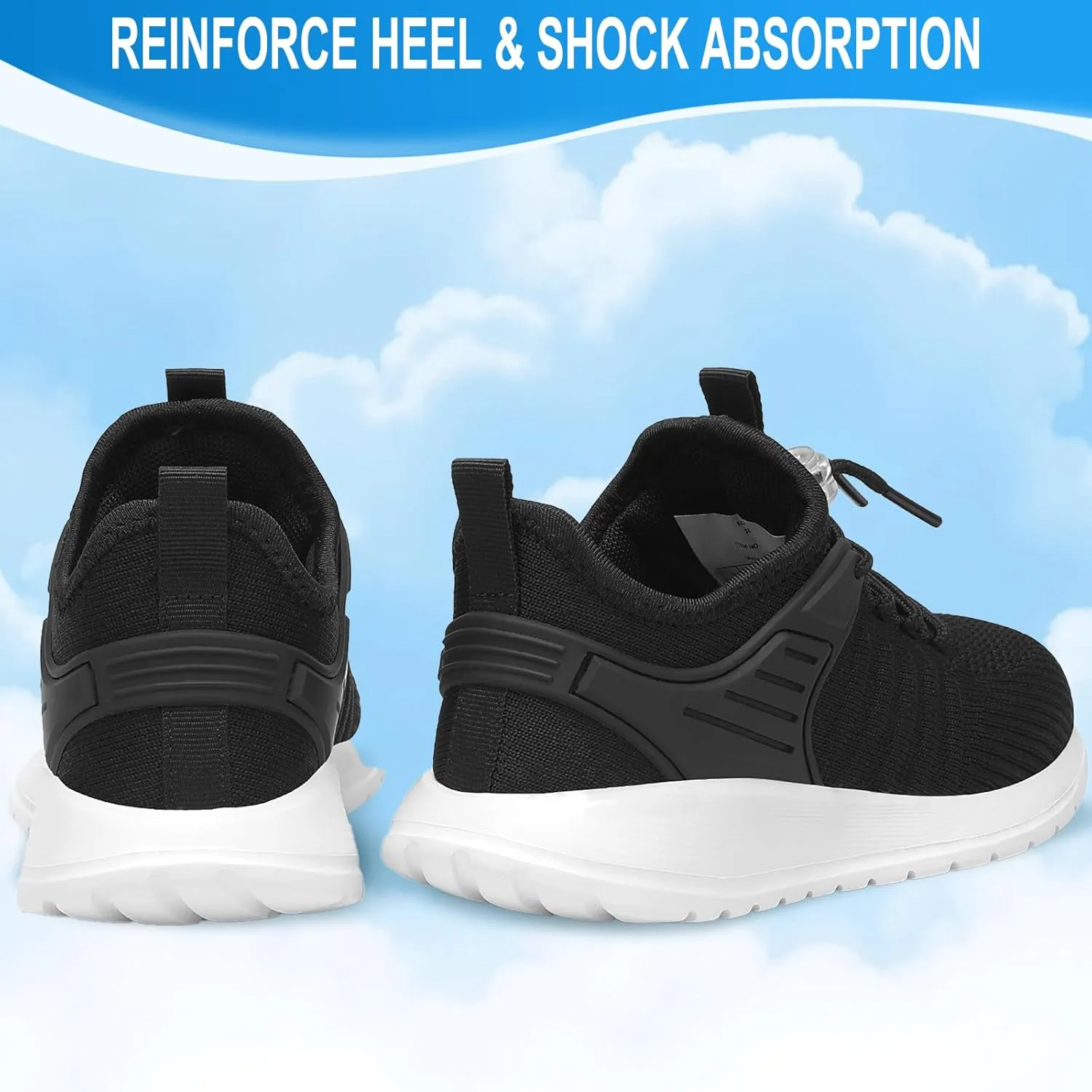 KESCOO Boys Girls Sneakers Kids Tennis Shoes Lightweight Breathable Students Sports Athletic Running Shoes for Little/Big Kid