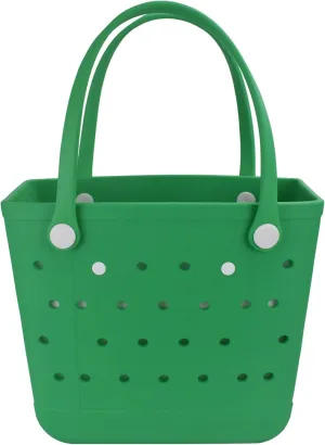 Large Beach Bag, Rubber Beach Tote Bag, Waterproof Washable Durable Open Beach Bag Tote for Beach Boat Pool Sports