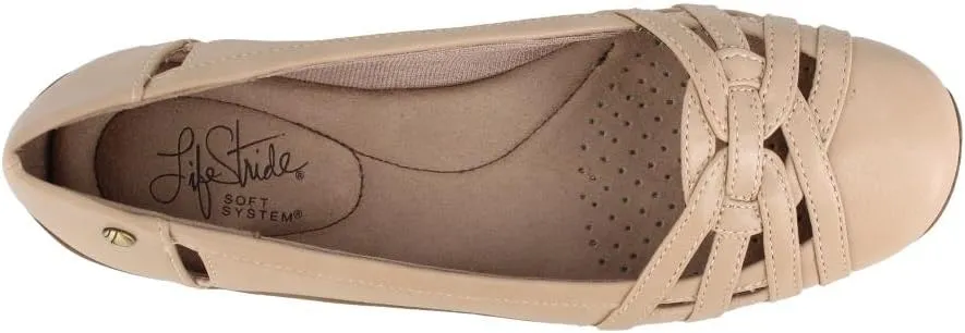 LifeStride Women's Diverse Ballerina/Skimmer Ballet Flat