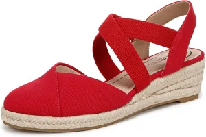 LifeStride Women's Kimball Espadrille Wedge Sandal