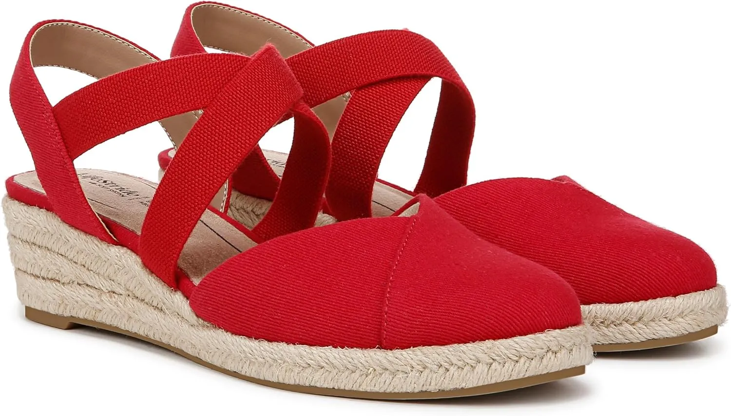 LifeStride Women's Kimball Espadrille Wedge Sandal