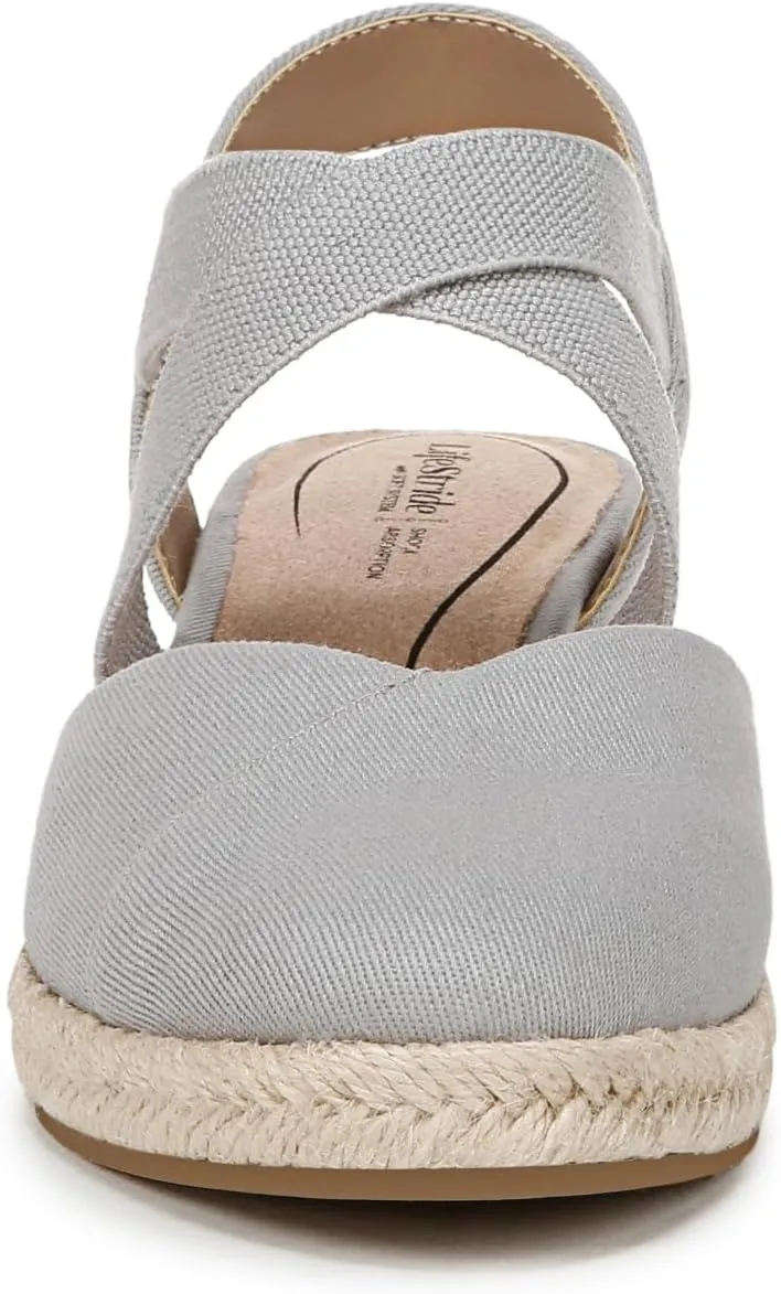 LifeStride Women's Kimball Espadrille Wedge Sandal