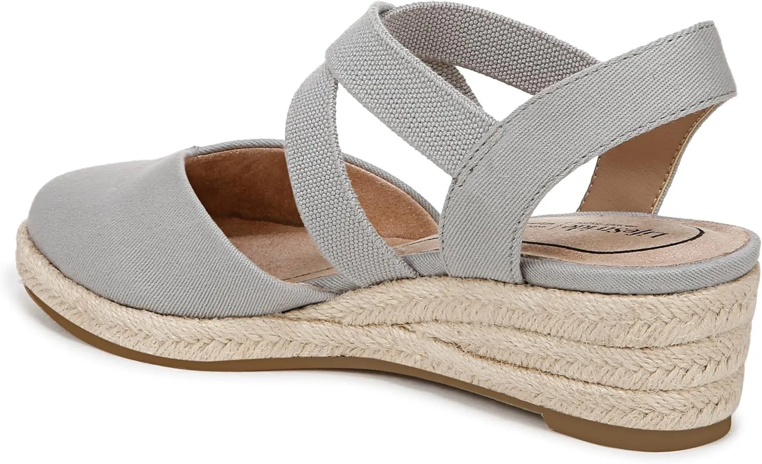 LifeStride Women's Kimball Espadrille Wedge Sandal
