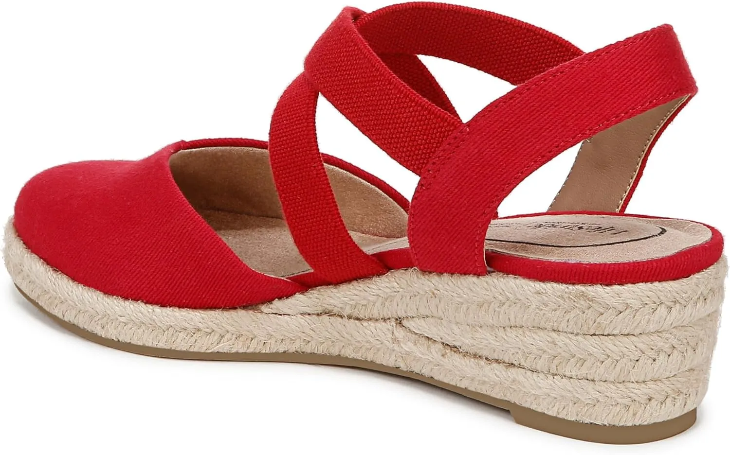 LifeStride Women's Kimball Espadrille Wedge Sandal