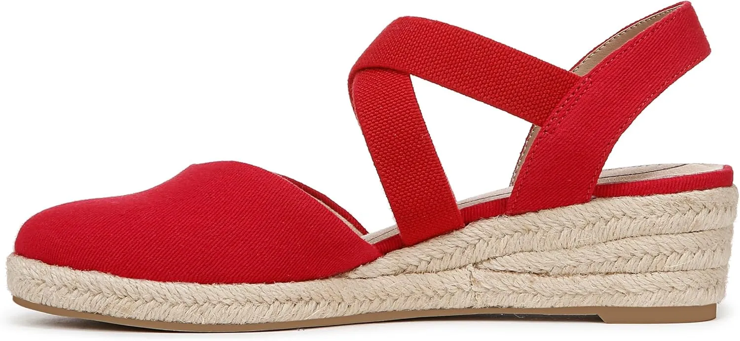 LifeStride Women's Kimball Espadrille Wedge Sandal