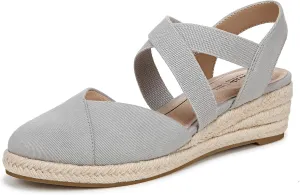 LifeStride Women's Kimball Espadrille Wedge Sandal
