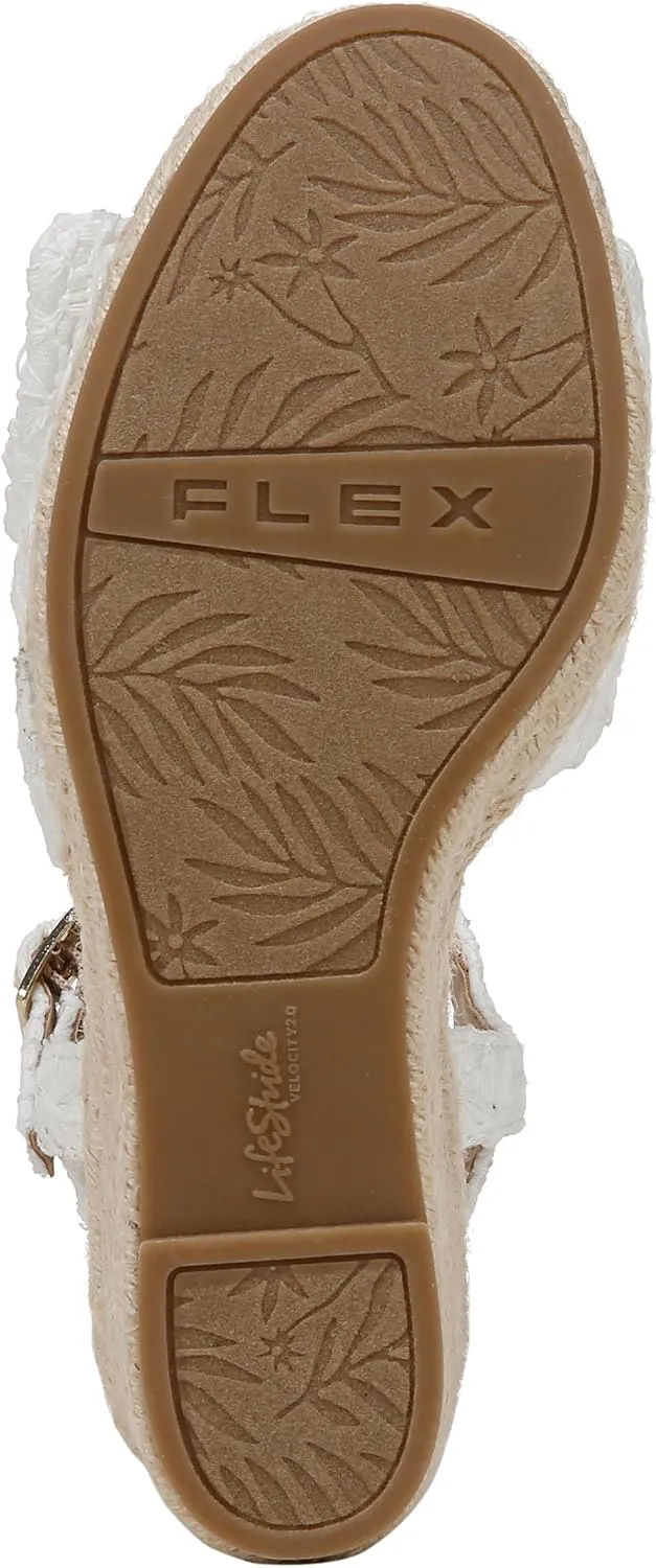 LifeStride Women's Tahlia Espadrille Wedge Sandal