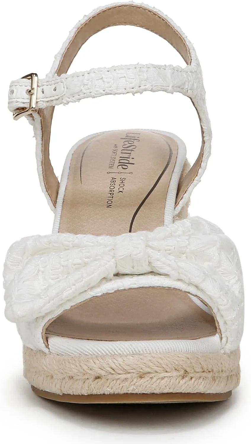 LifeStride Women's Tahlia Espadrille Wedge Sandal