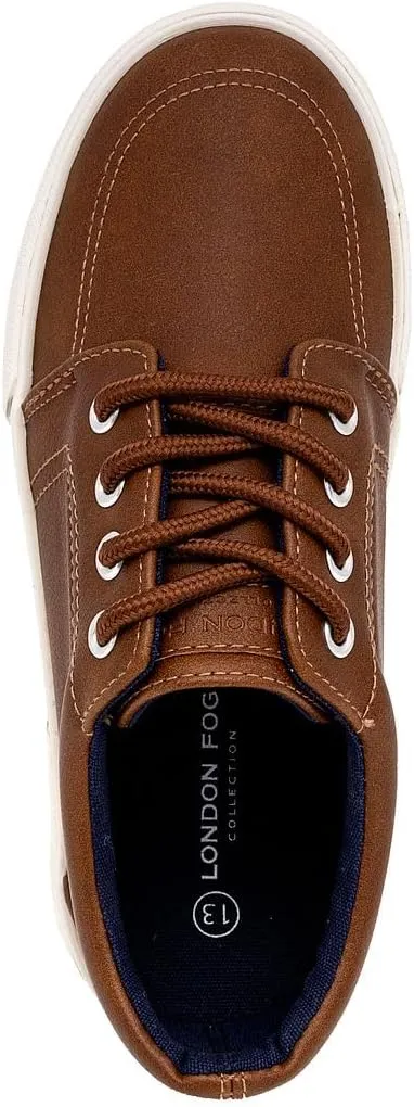 LONDON FOG Kid's Lace Up Casual Shoe Athletic Sneaker - Askem (Big Kid/Little Kid/Toddler)