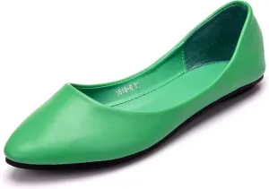 MAIERNISI JESSI Flats for Women Ballet Flats Pointed Toe Dress Business Casual Shoes