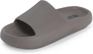 Men's Classic Ultra Soft Sliders/Slippers with Cushion FootBed for Adult | Comfortable & Light Weight | Stylish & Anti-Skid | Waterproof & Everyday Flip Flops for Gents/Boys D-504