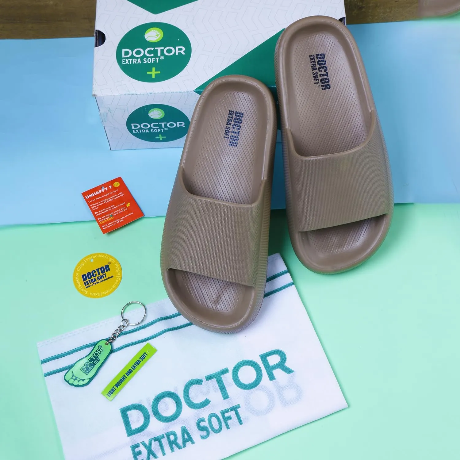 Men's Classic Ultra Soft Sliders/Slippers with Cushion FootBed for Adult | Comfortable & Light Weight | Stylish & Anti-Skid | Waterproof & Everyday Flip Flops for Gents/Boys D-504