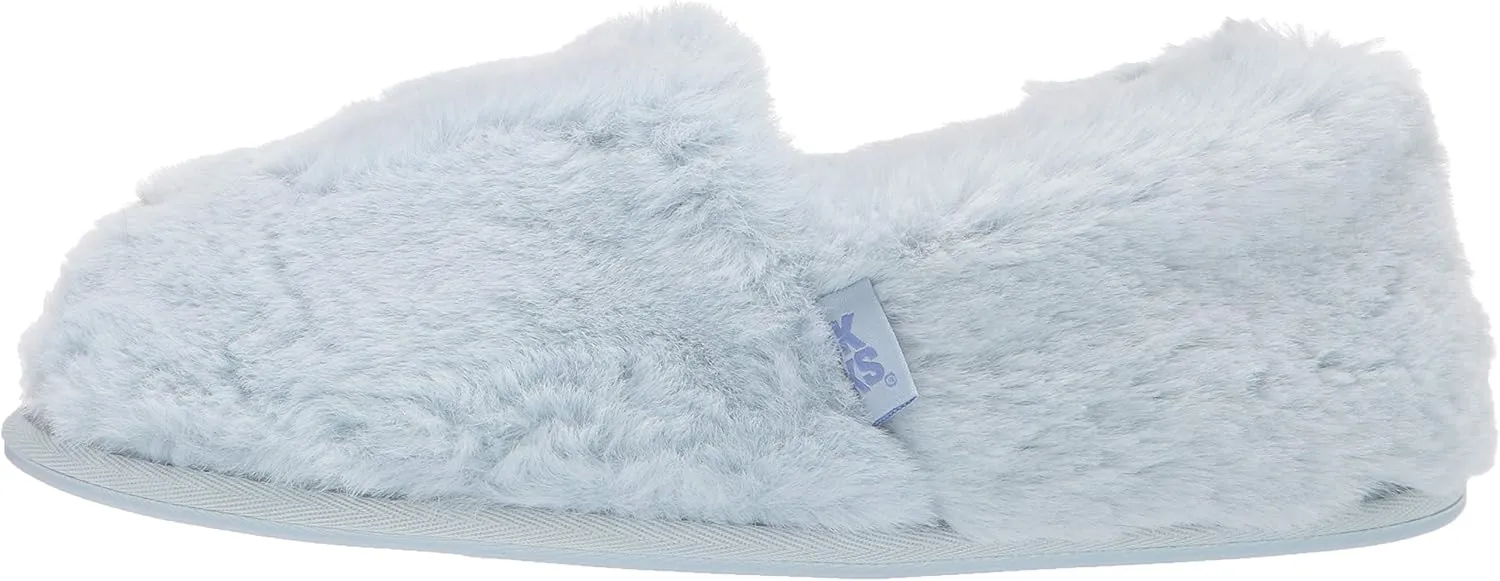 MUK LUKS women's Ayla Slip on Slipper-light Blue