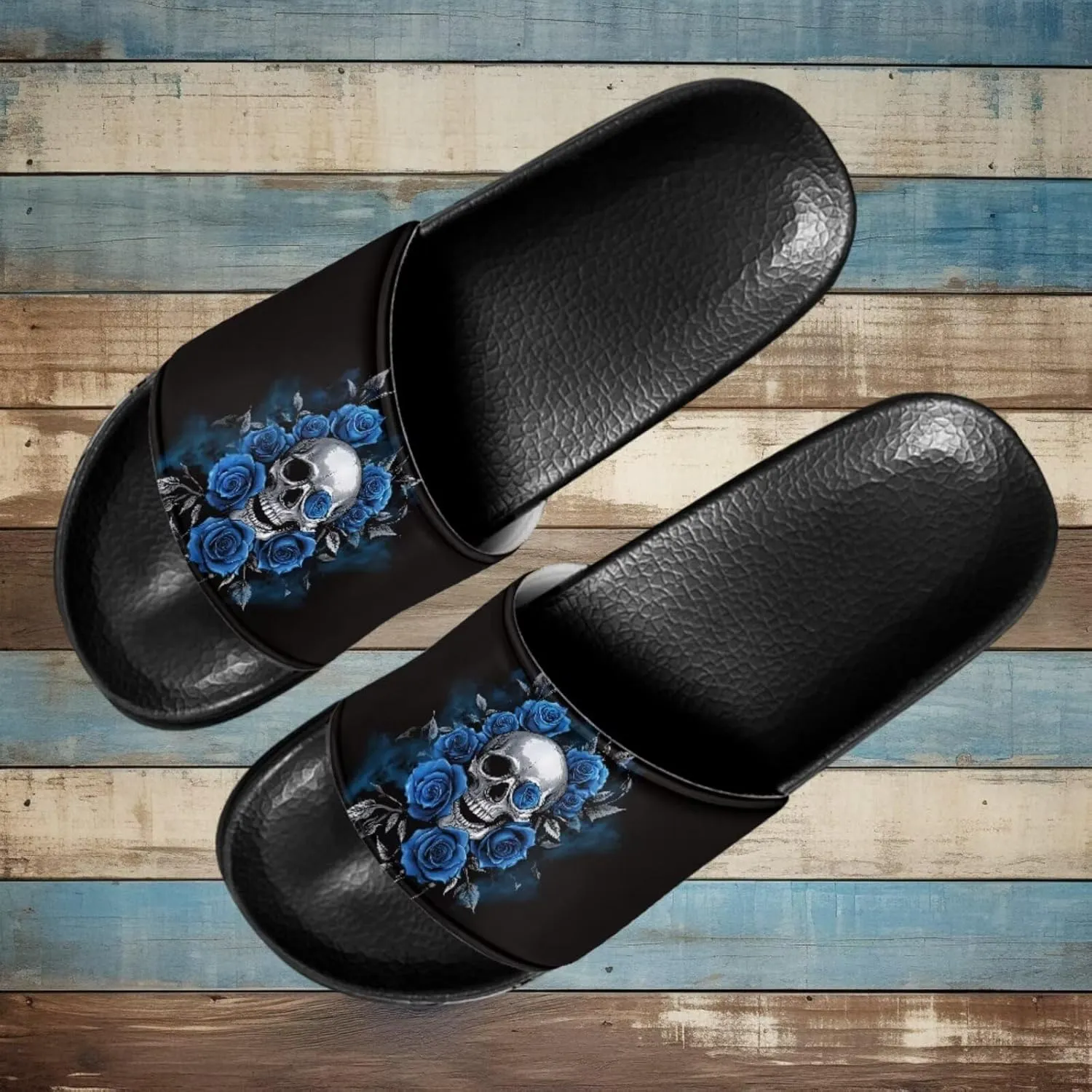 Mumeson Unisex Slippers House Shoes Summer Non-Slip Beach Sandals Shoes Light Indoor Outdoor Slipper US Size 5-11