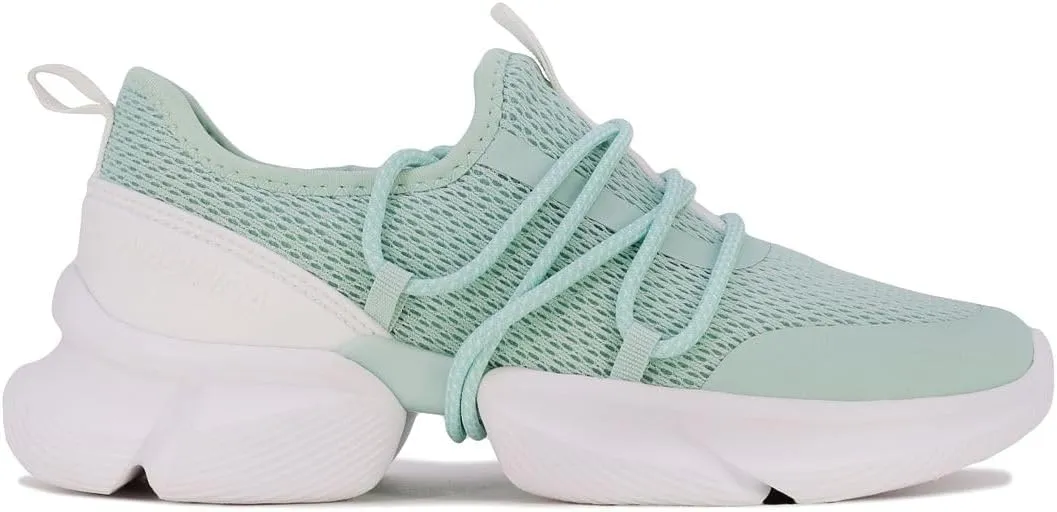 Nautica Women's Fashion Sneaker Lace-Up Jogger Running Shoe Casual Walking Tennis Sneaker