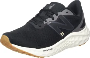 New Balance Women's Fresh Foam Arishi V4 Running Shoe, Black/Light Gold Metallic/Gum 2, 6.5