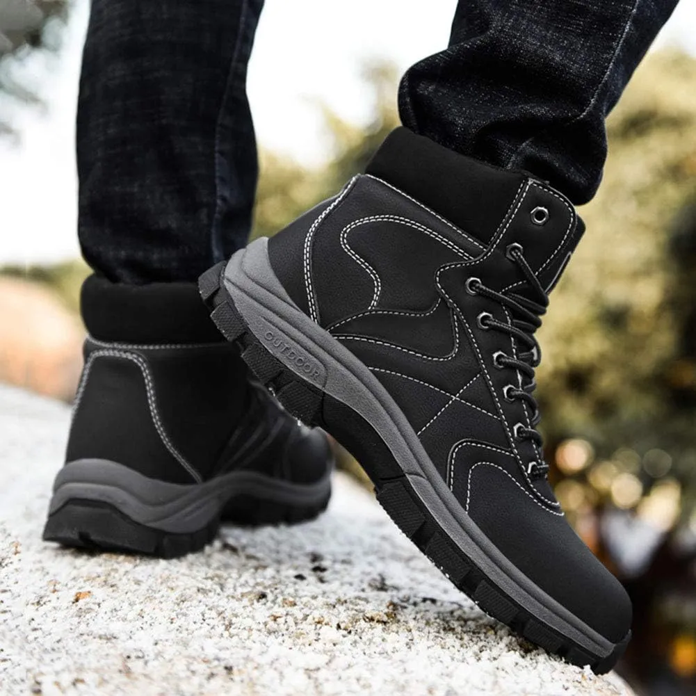 New Outdoor Snow Boots Non-Slip Tooling Boots Wear-Resistant Hiking Shoes Hiking Shoes