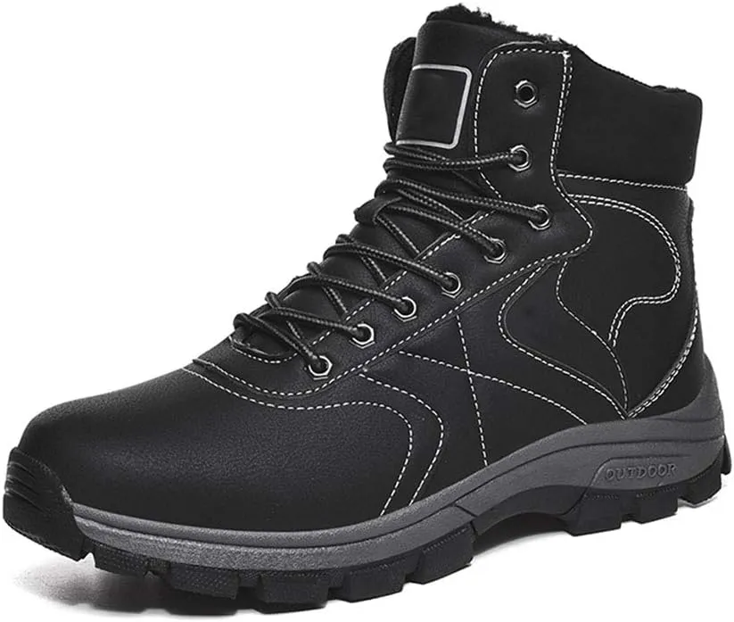 New Outdoor Snow Boots Non-Slip Tooling Boots Wear-Resistant Hiking Shoes Hiking Shoes