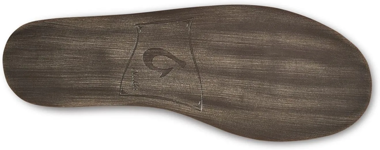 OLUKAI Nohea Slipper, Women's Slip-On Shoes, Genuine Shearling & Premium Nubuck Leather, Drop-In Heel Design, Cozy & Ultra-Soft Comfort Fit