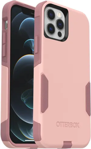 OtterBox Commuter Series Case for iPhone 12 & iPhone 12 Pro (Only) - Non-Retail Packaging - Ballet Way (Pink)