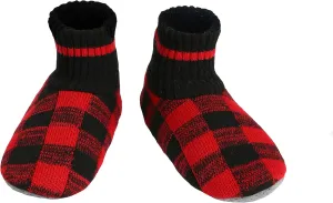 Panda Bros Slipper Socks Soft Cozy Thick House Indoor Boot Sock Shoes with Anti-Skid Bottom Soles for Men's