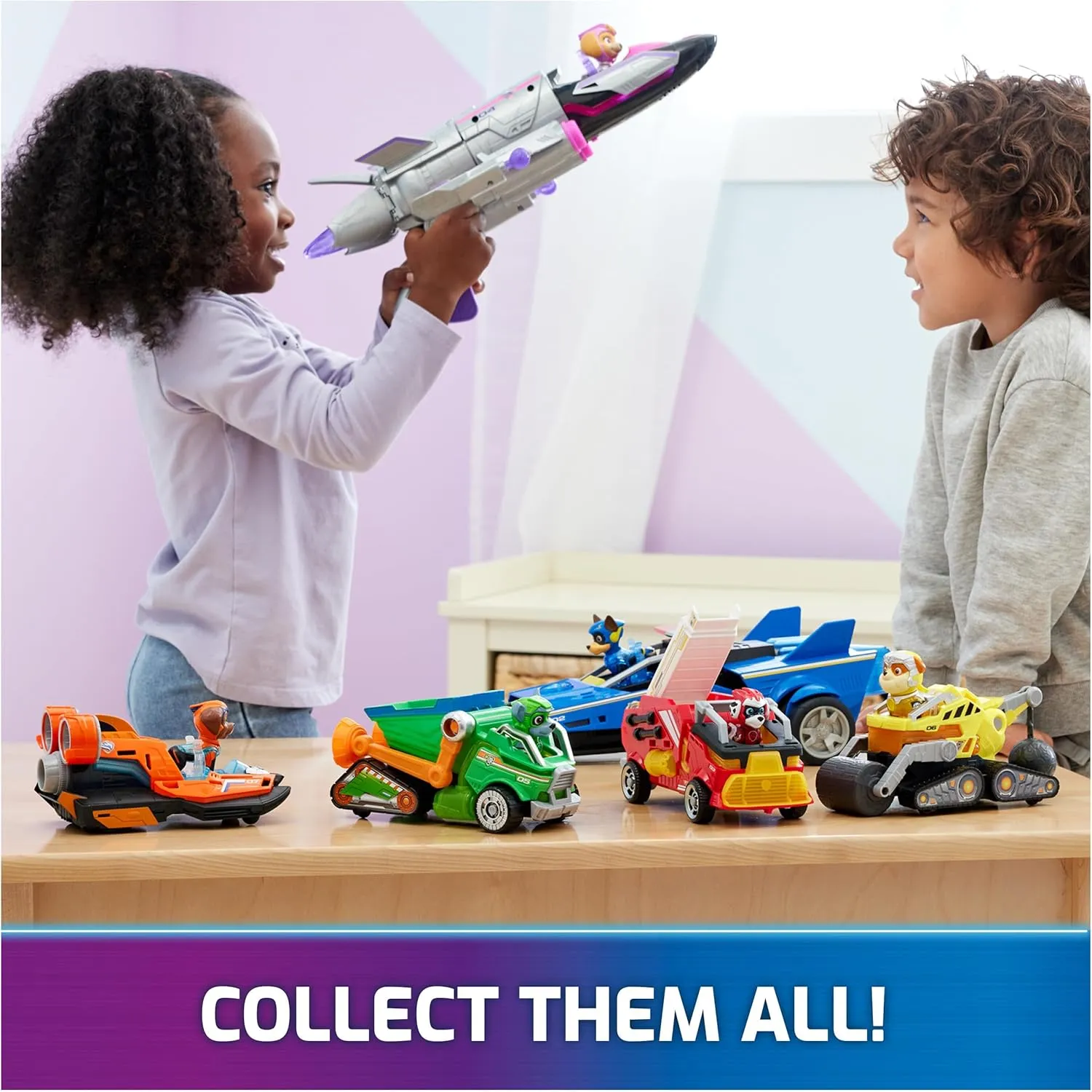 Paw Patrol: The Mighty Movie, Toy Jet Boat with Zuma Mighty Pups Action Figure, Lights and Sounds, Kids Toys for Boys & Girls 3 
