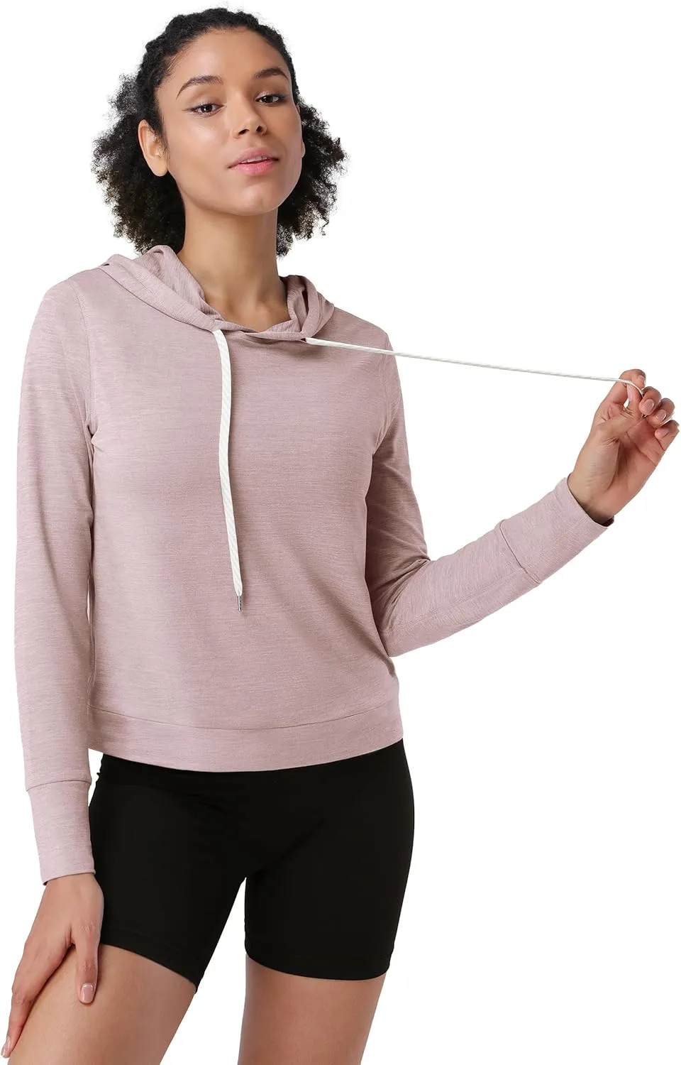 Pioneer Camp Women's Lightweight Hoodies Pullover Thin Soft Gym Hooded Sweatshirt Workout Athletic Running Yoga Casual Tops