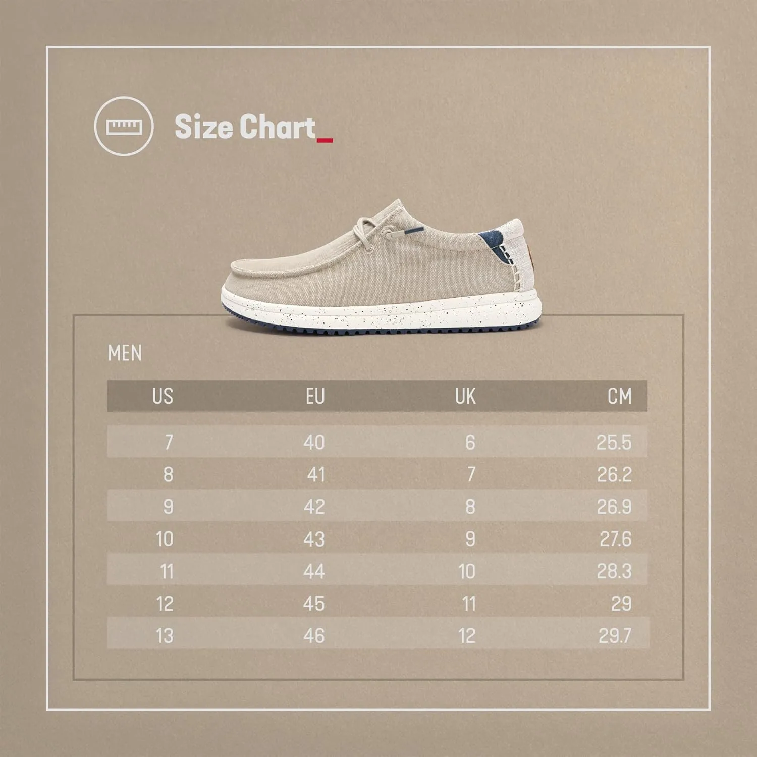 PITAS Men’s Nías Boat Shoes | Casual Slip-On Loafers for Men | Ultra Light & Comfortable | Beige