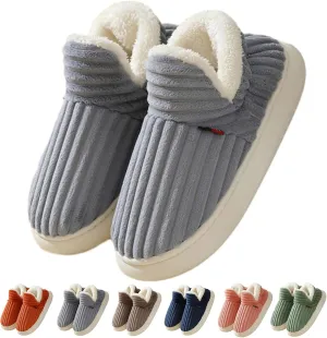 Pluffi Slipper Booties, Pluffi Cozy Stylish Slipper, Winter Fuzzy Warm Thick-Soled Plush House Cloud Slides Men Women