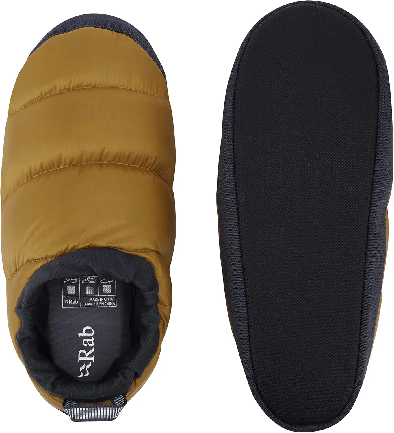 Rab Down Insulated Hut Slipper for Skiing and Mountaineering