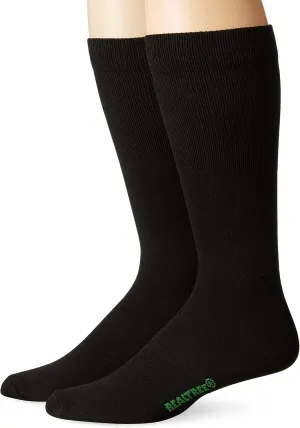 REALTREE Men's Standard Liner Sock, Black, Medium