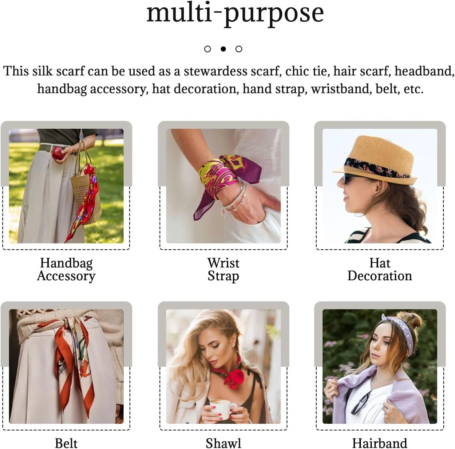 Red Ballet Shoes Stylish Scarf For Women Lightweight Printed Scarves Spring Fall Fashion Shawl Wraps For Women