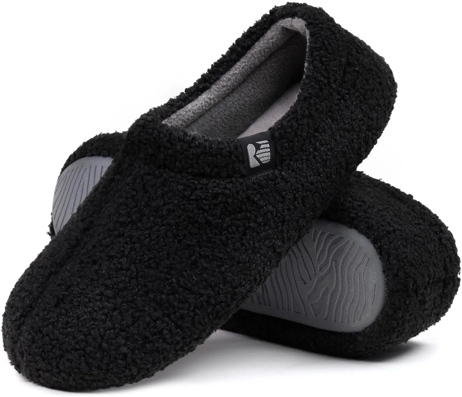 RockDove Women's Teddy Fleece Closed Back Indoor Slipper