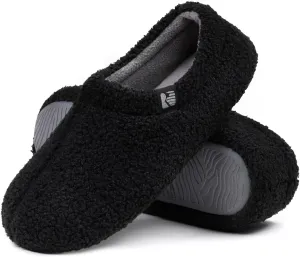 RockDove Women's Teddy Fleece Closed Back Indoor Slipper