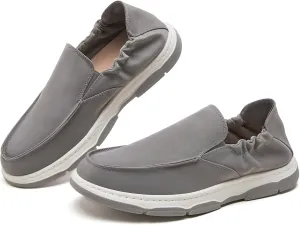 Rominz Mens Loafers Casual Slip on Shoes Black Penny Loafers Shoes Boat Shoes for Men Fashion Sneakers