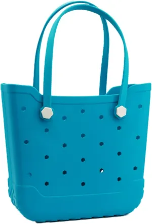 Rubber Beach Tote Bag for Men & Women, Waterproof Beach Bags EVA Travel Tote for Sports Outdoor Beach