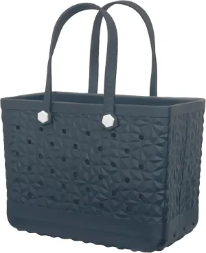 Rubber Beach Tote Bag Waterproof Tip-Proof Outdoor Tote Bag for the Beach Boat Pool Sports