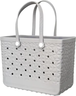 Rubber Beach Tote Bag Waterproof Tip-Proof Outdoor Tote Bag for the Beach Boat Pool Sports