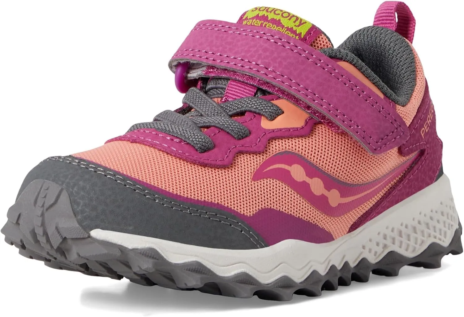 Saucony Kids' Peregrine KDZ Alternative closure