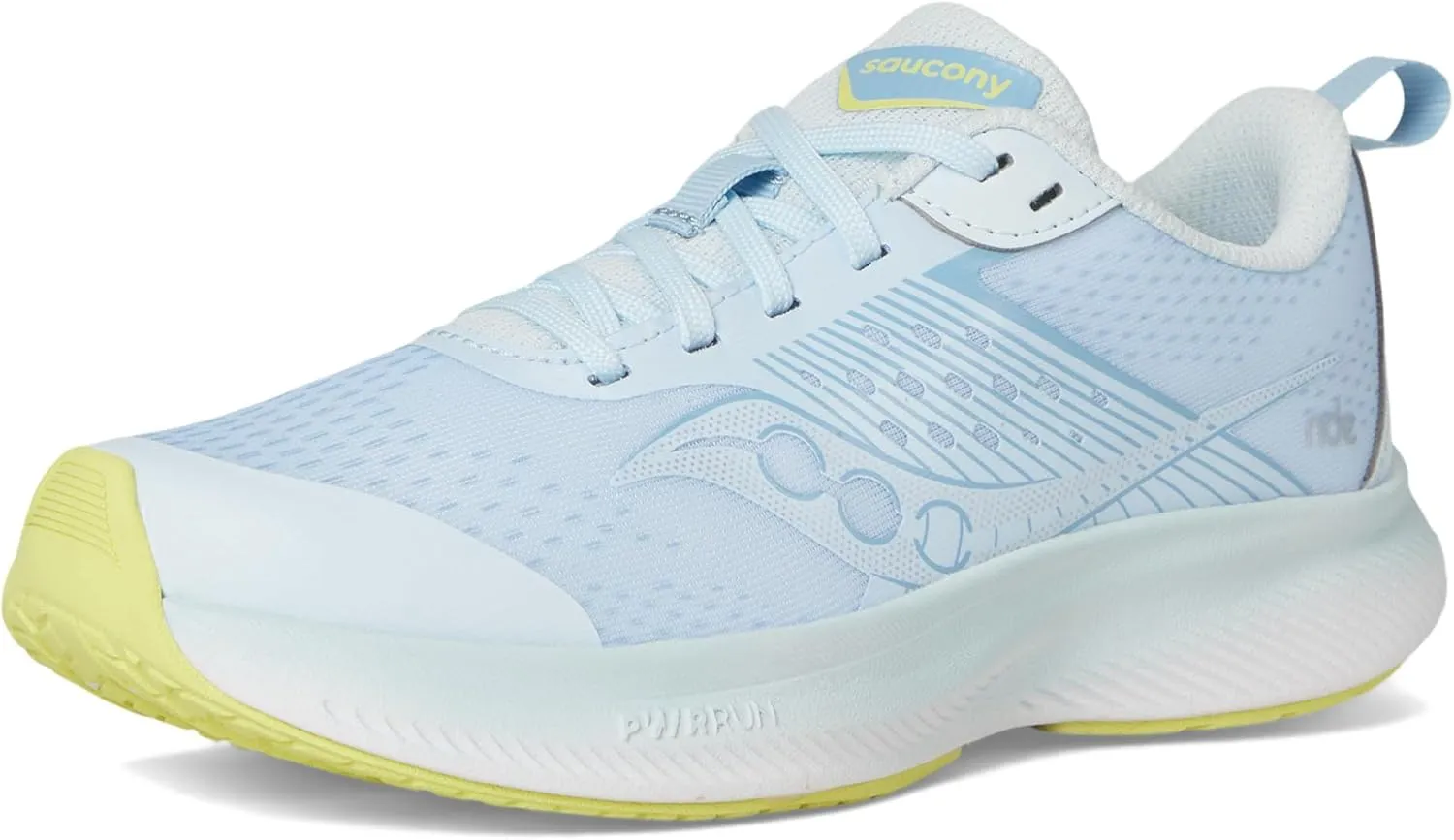 Saucony Ride Kidz Sneaker, Blue, 5 US Unisex Big Kid