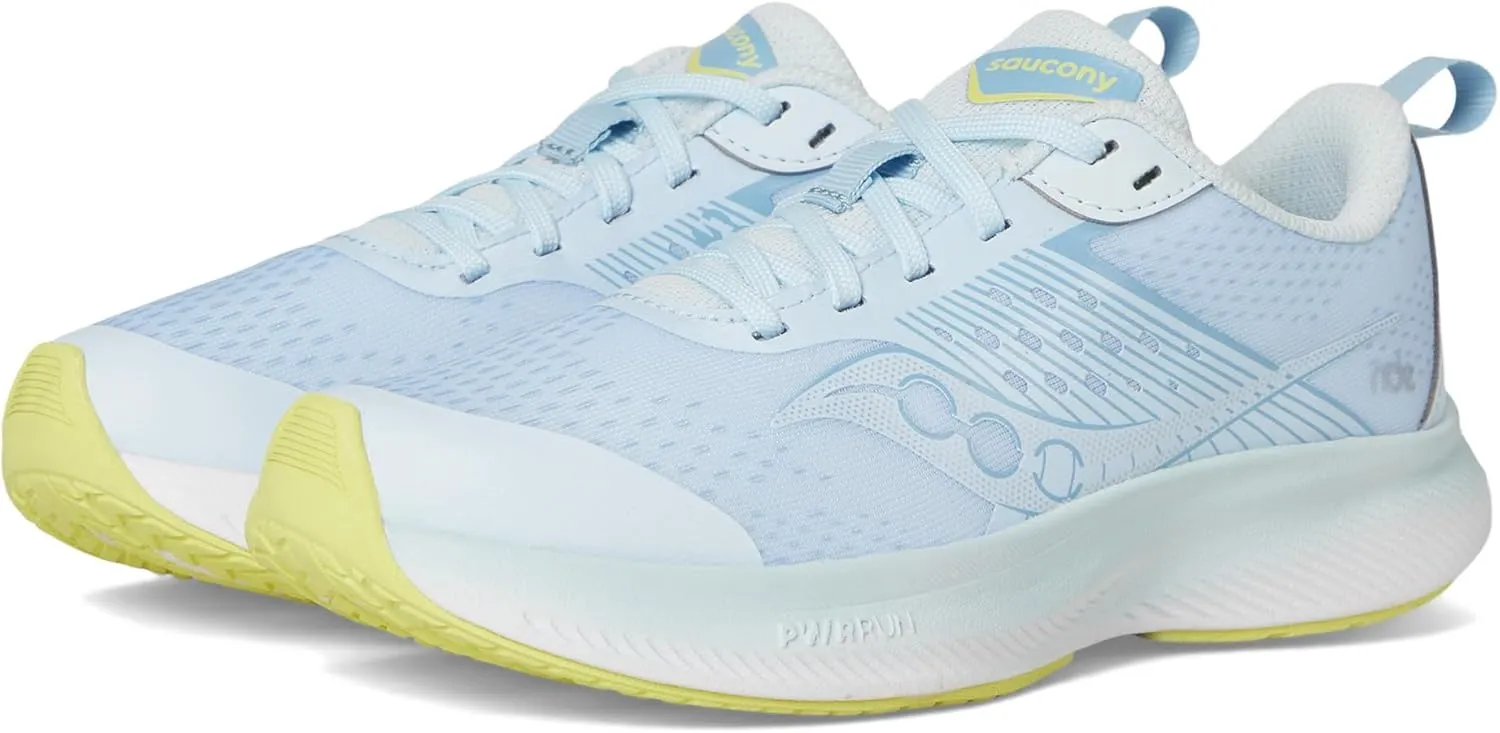 Saucony Ride Kidz Sneaker, Blue, 5 US Unisex Big Kid