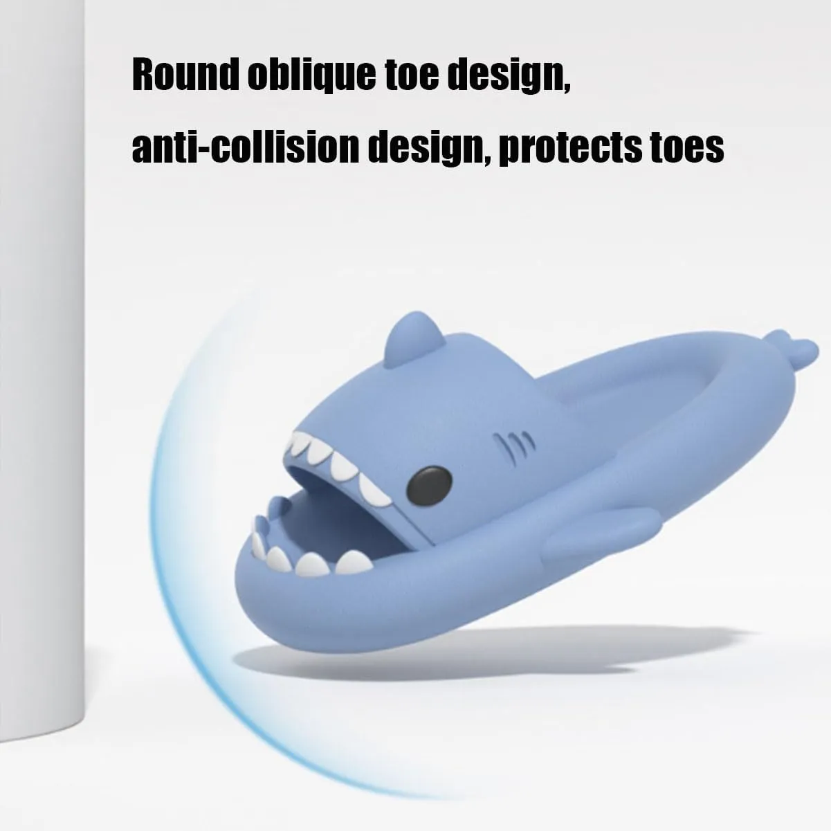 Sharklas Originales Shark Slides, Anti-Slip Shark Cloud Slippers, Shark Sandals For Adult Women Men