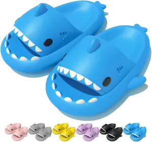 Sharklas Originales Shark Slides, Anti-Slip Shark Cloud Slippers, Shark Sandals For Adult Women Men