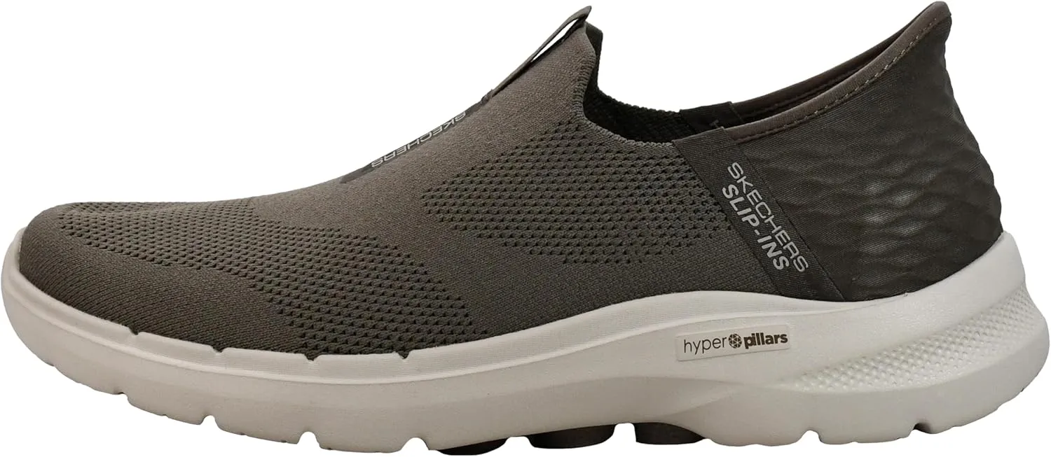 Skechers Men's Gowalk 6 Slip ins Athletic Slip-On Walking Shoe | Casual Sneaker with Memory Foam